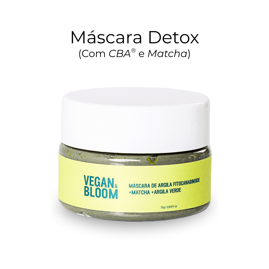 Máscara Facial Detox | CBA®  + Matcha
