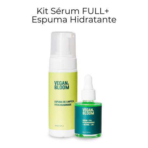 Kit Espuma + Sérum FULL |  Renovação visível da pele, redução de linhas e melhora da firmeza